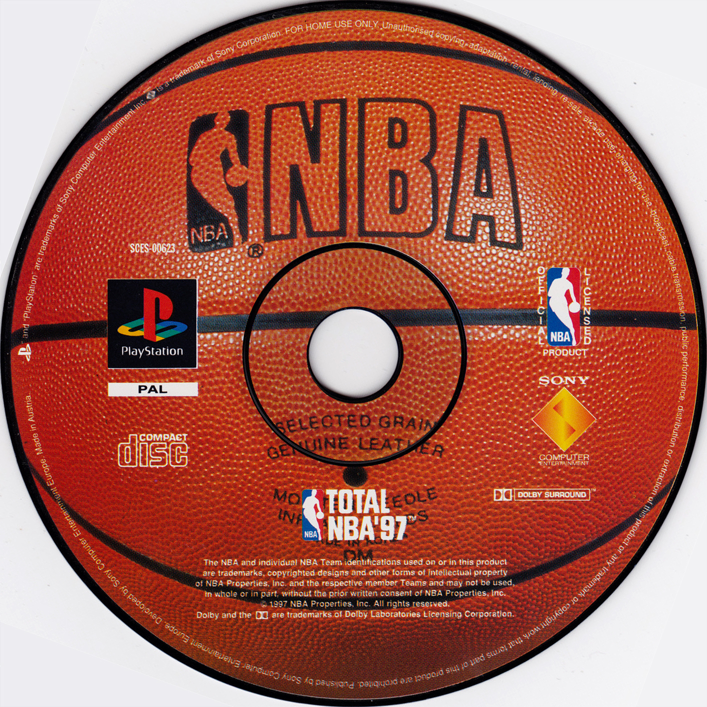 Total NBA 97 - Sony Playstation PS1 Game - Disc Only | eBay